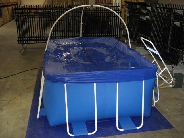 Simple Fitmax Ipool Above Ground Exercise Swimming Pool with Simple Decor