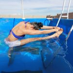 aquatic yoga therapy pool exercise