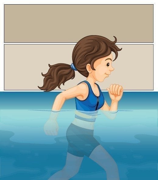 Build Strong Knees & with Water Jogging iPool FitMax