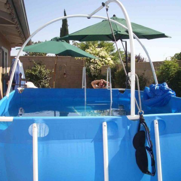 Home Therapy Above Ground Lap Pools, Above Ground Pool Umbrella